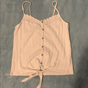 Women’s White tank